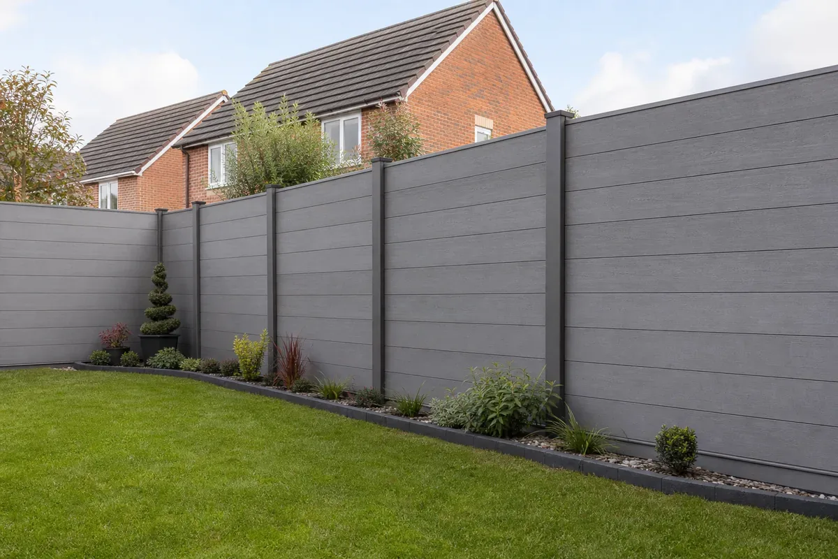 Low maintenance composite fencing in Nottingham
